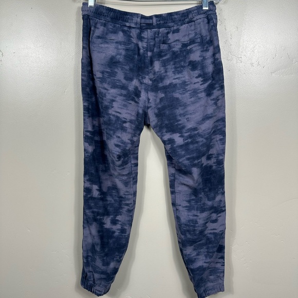 Athleta Farallon Printed Jogger Inversion Medieval Violet SZ 8 - Picture 4 of 6